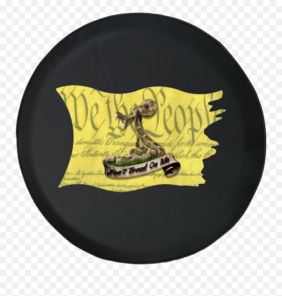 We The People Donu0027t Tread On Me Snake Spare Tire Cover Fits Jeep Rv U0026 More 28 Inch - Walmartcom Emoji,We The People Logo