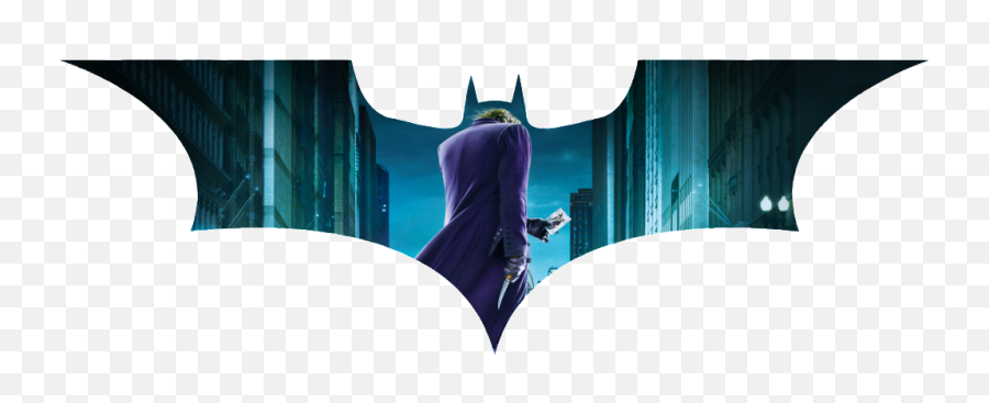 Batman Logo Clipart - Batman Vs Joker Png Emoji,Joker Logo