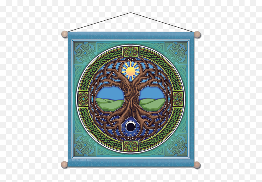 Tree Of Life Meditation Banner Emoji,Tree From Above Png