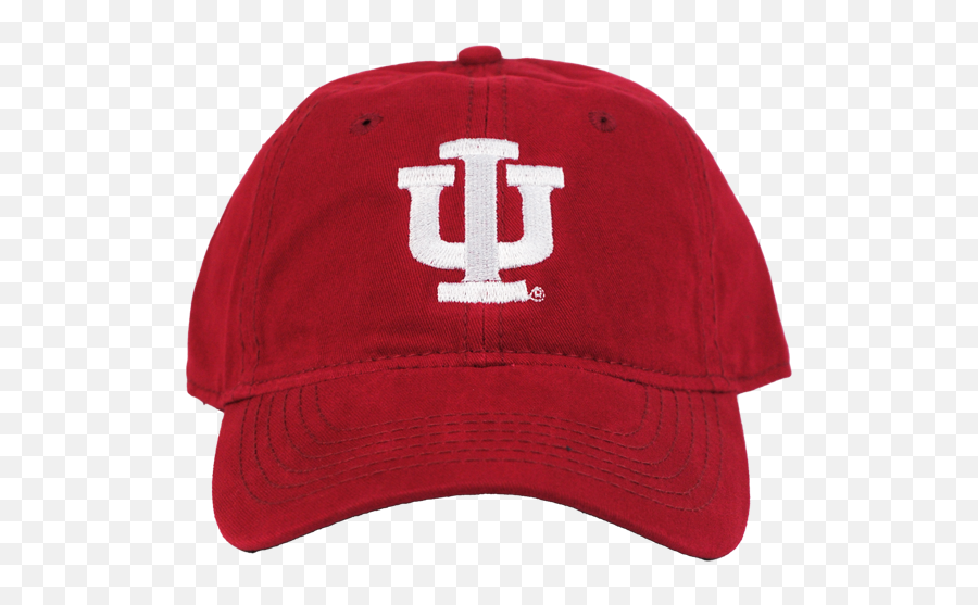 Vintage Iu Logo Dad Hat - Indiana University Hat Png Emoji,Indiana University Logo