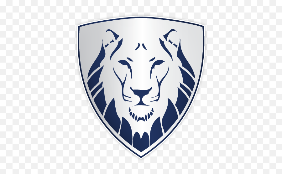 Download Lion Logo Design Png - Lion Shield Logo Png Full Emoji,Shield Logo Design