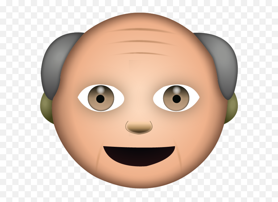 Download White Grandpa Emoji Emoji Island,Family Emoji Transparent