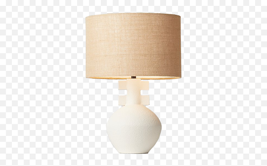 Domani Textured White Table Lamp Emoji,White Table Png