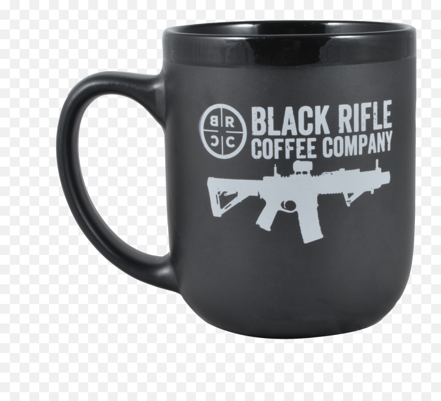 Brcc Classic Logo Coffee Mug U2013 Black Rifle Coffee Company - Black Rifle Coffee Mug Emoji,Gun Logo