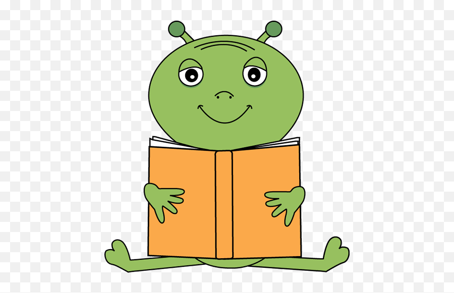 Alien Reading A Book Book Clip Art Books To Read Book Images - Alien Reading A Book Clipart Emoji,Read Clipart