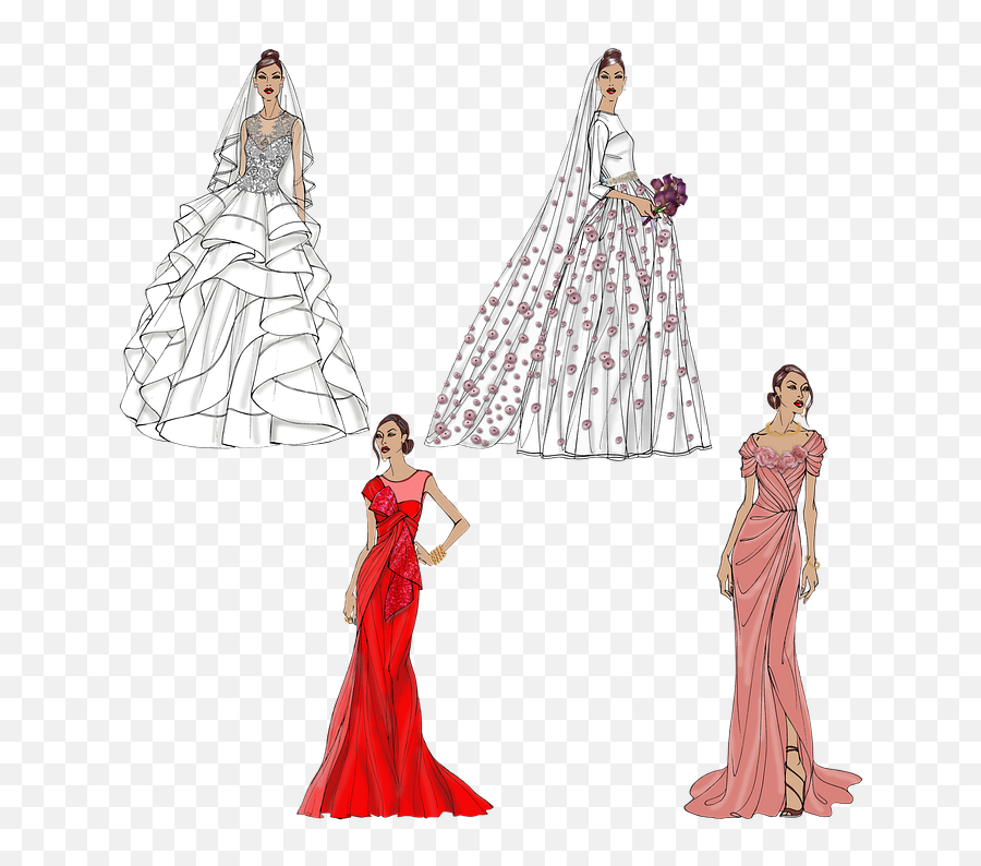 Fashion Dresses Female - Free Image On Pixabay Emoji,Transparent Dresses