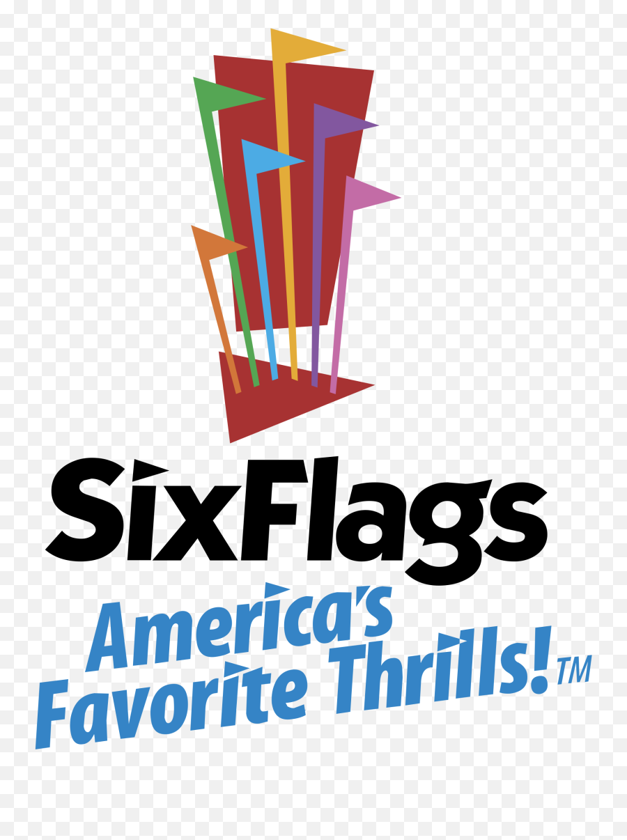 Six Flags Logo Png Transparent Svg - Six Flags Logo Svg Emoji,Six Flags Logo