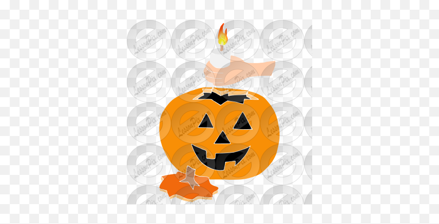 Light A Pumpkin Stencil For Classroom Therapy Use - Great Emoji,Halloween Pumpkin Clipart