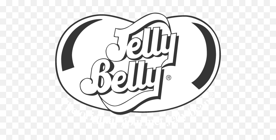 Jelly Belly Logo White Transparent Png - White Jelly Belly Logo Emoji,Jelly Belly Logo