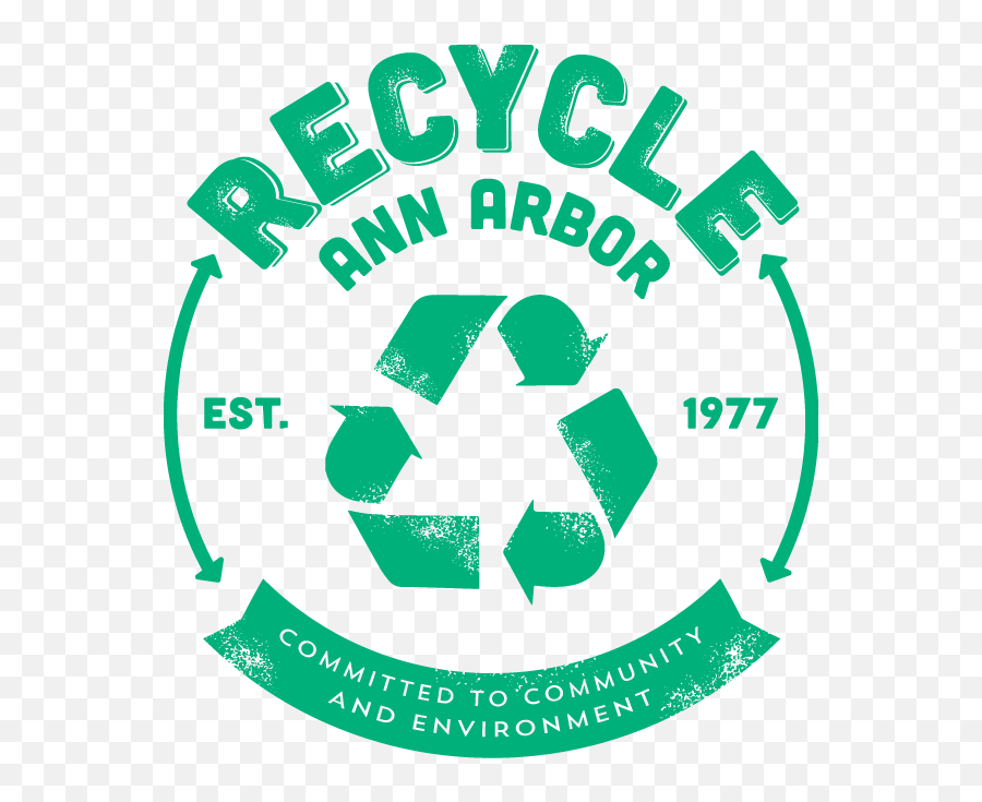 Recycle Ann Arbor - Yellow Recycle Sign Emoji,Recycle Logo