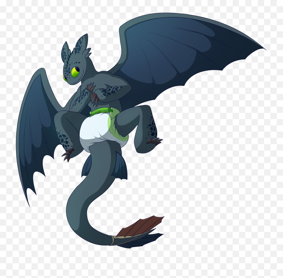 Download P - Toothless Diaper Emoji,Toothless Png