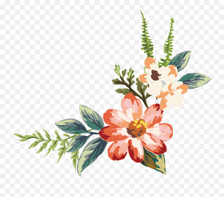 Floral Texture Texture Design Watercolor Flowers - She Is Simple Watercolour Flower Border Emoji,Watercolor Texture Png