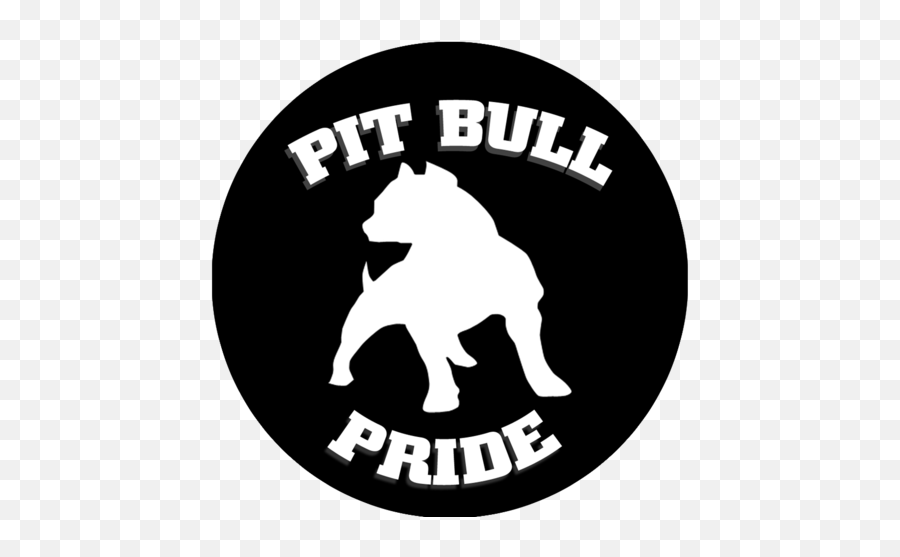 Download Pit Bull Pride Sticker - Logo Pitbull Dog Emoji,Pitbull Logo