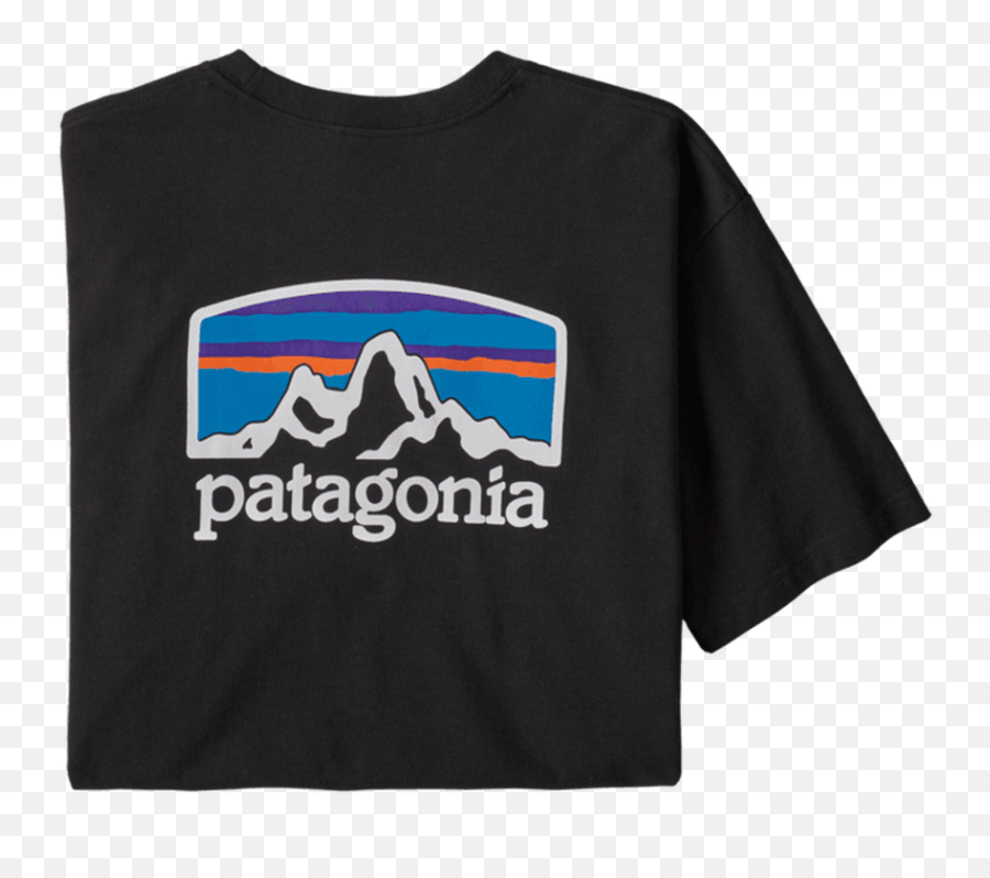 Patagonia Mens Fitz Roy Horizons - Patagonia Fitz Roy Horizons Mens Tshirt Emoji,Patagonia Logo Shirts