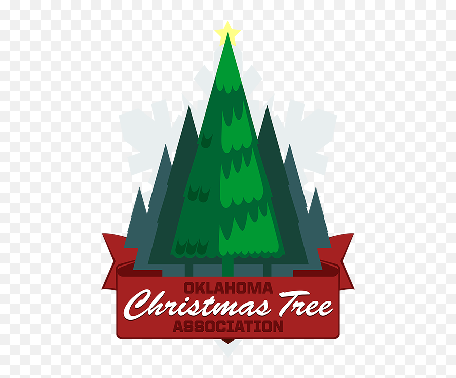 Oklahoma Christmas Tree Association Emoji,Christmas Tree Logo
