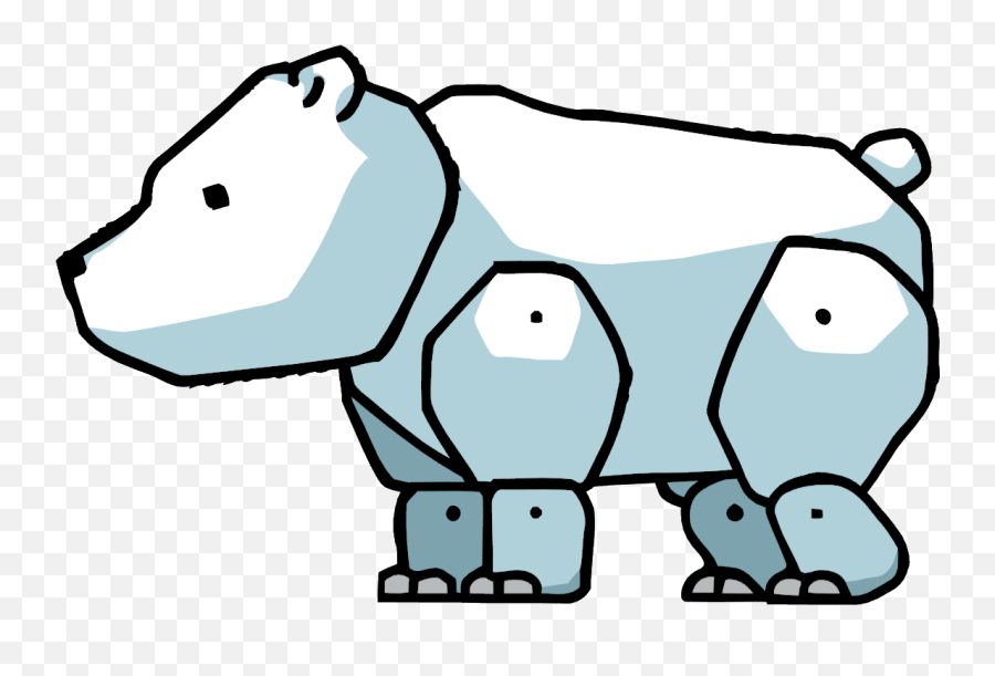 Cartoon Polar Bear Png Emoji,Evil Clipart