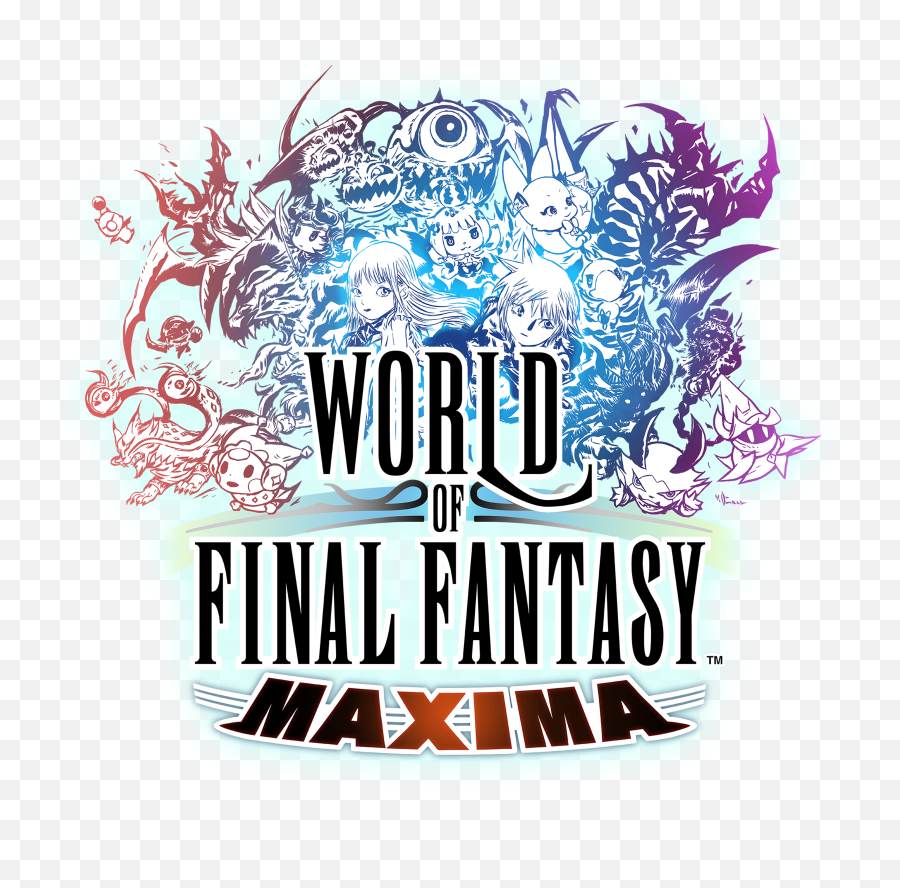 World Of Final Fantasy Maxima Releasing On November 6 For Emoji,Final Fantasy 1 Logo