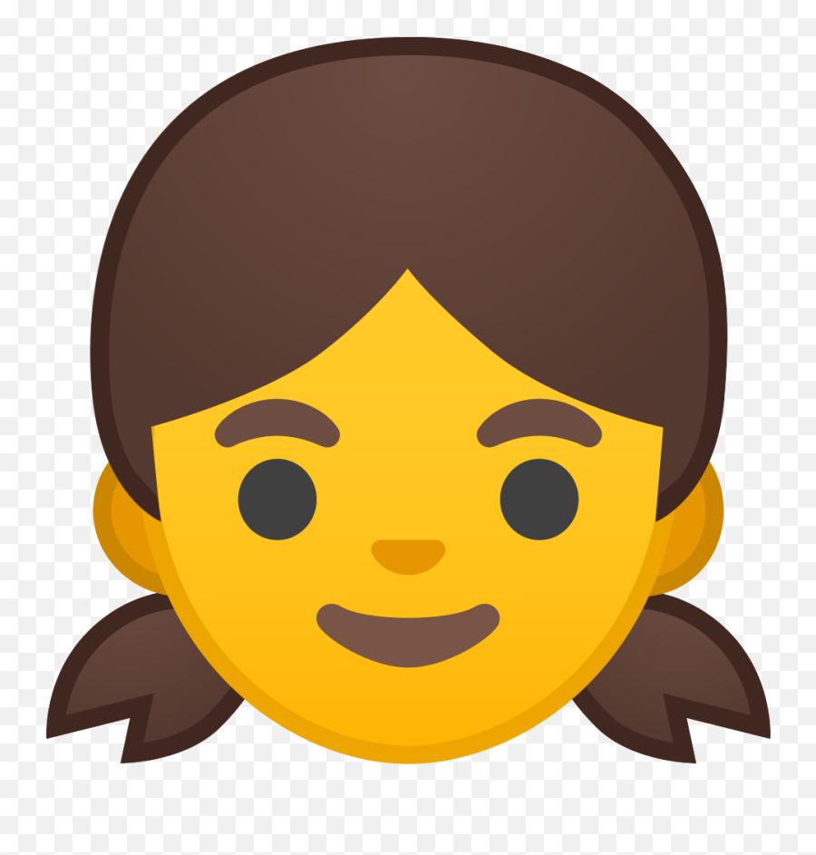 Girl Icon Emoji,Emoji Face Png