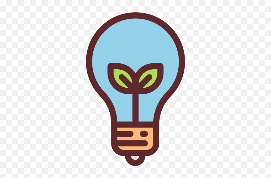 Ecology And Environment Light Bulb Idea Electricity Emoji,Light Bulb Transparent Png