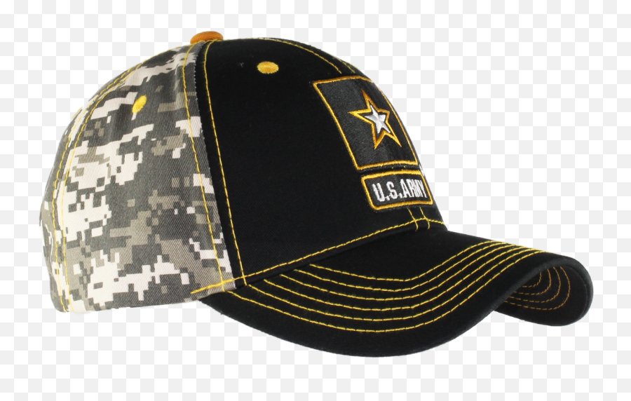 Us Army Digital Camo Back Cap Emoji,Army Hat Png