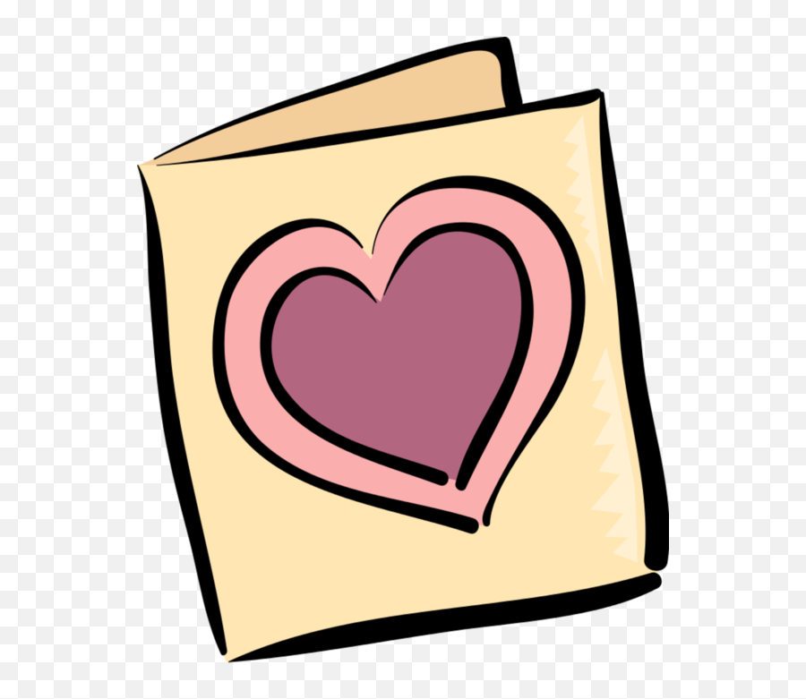 Greeting Card Expression Of Love - Vector Image Emoji,Greeting Card Clipart