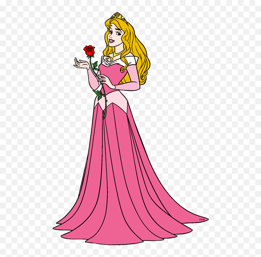 Download Hd Dress Clipart Princess Aurora - Sleeping Beauty Emoji,Princess Dress Clipart