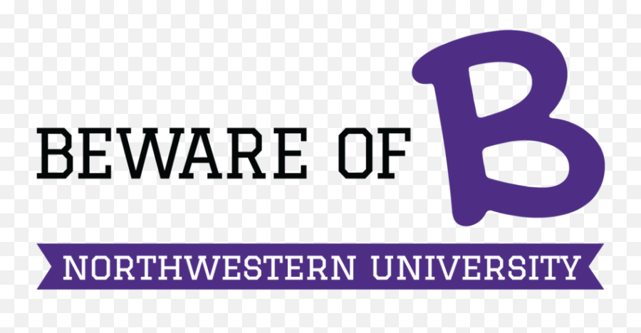 Northwestern University U2014 Beware Of B - Crowdfunding Emoji,Northwestern Logo