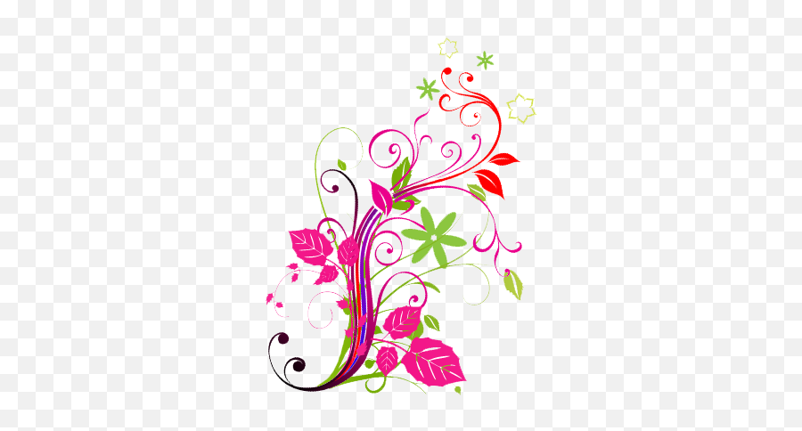 Free Transparent Flower Png Download - Pink Abstract Flower Png Emoji,Floral Pattern Png