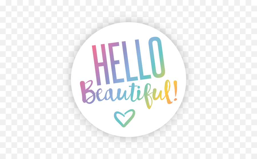 Hello Beautiful Stickers Round 1 - Language Emoji,Lularoe Logo