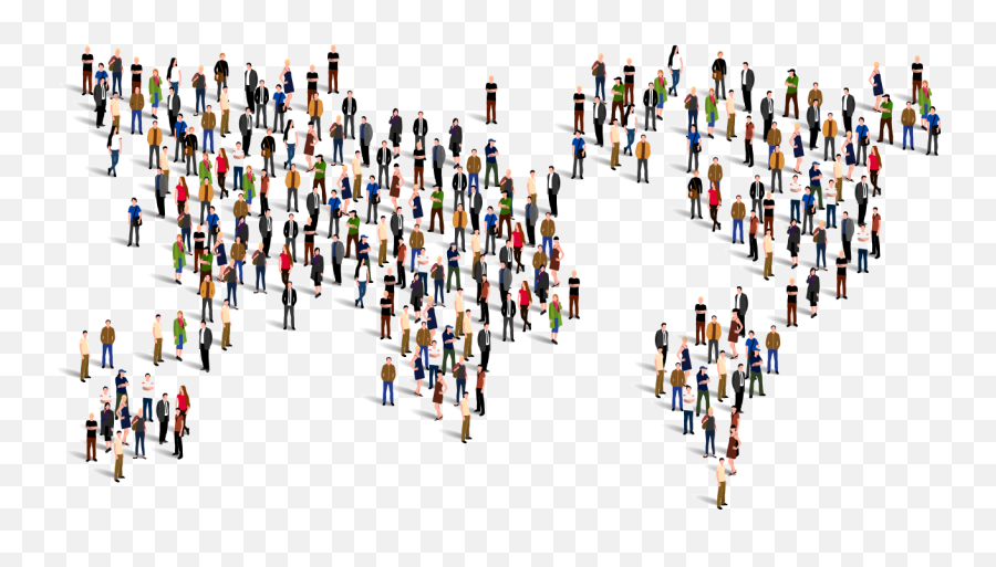 Crowd Of People Png Transparent Png Png Collections At Dlfpt - Transparent Background People Crowd Png Emoji,People Png