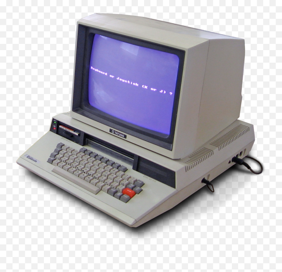 Computer Desktop Pc Png - Old Computers Png Emoji,Computer Transparent