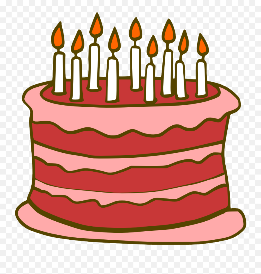 Birthday Cake Clip Art - Birthday Cake Png Transparent Transparent Background Cake Clipart Transparent Emoji,Birthday Cake Clipart