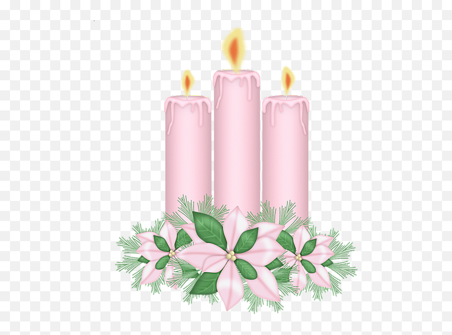 Download Candles Clipart Hq Png Image - Candle With Flower Png Emoji,Candle Clipart