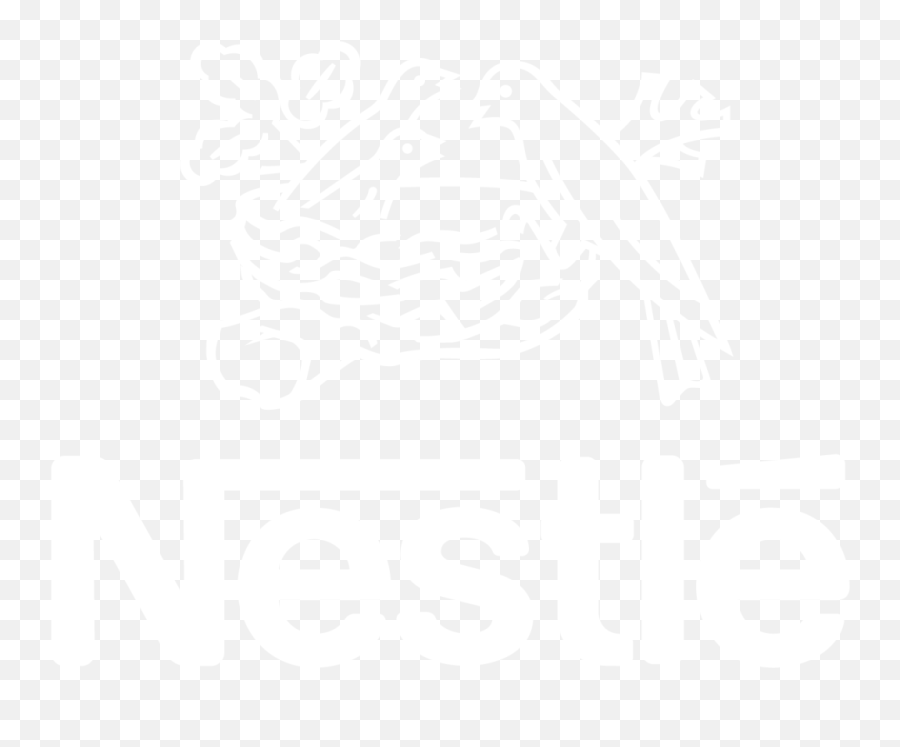 Download Hd Nestle Logo White Png - White Nestle Logo Png Emoji,Nestle Logo