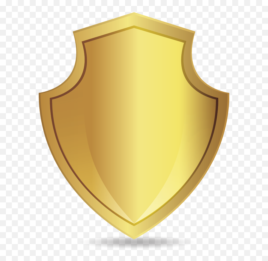 Gold Shield Png - Solid Emoji,Gold Shield Png