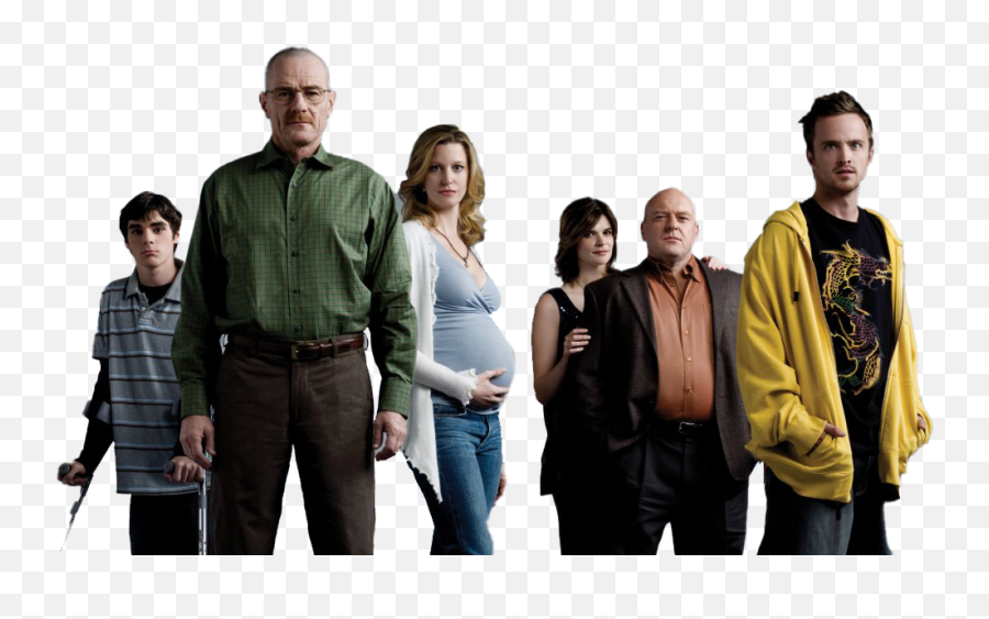 Breaking Bad Cast - Breaking Bad Characters Png Emoji,Cast Of Transparent