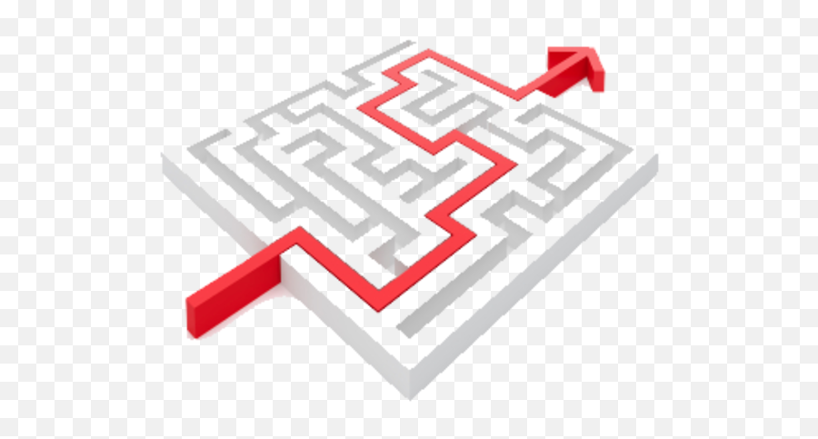 Maze Clipart Royalty Free - Solving A Maze Emoji,Maze Clipart