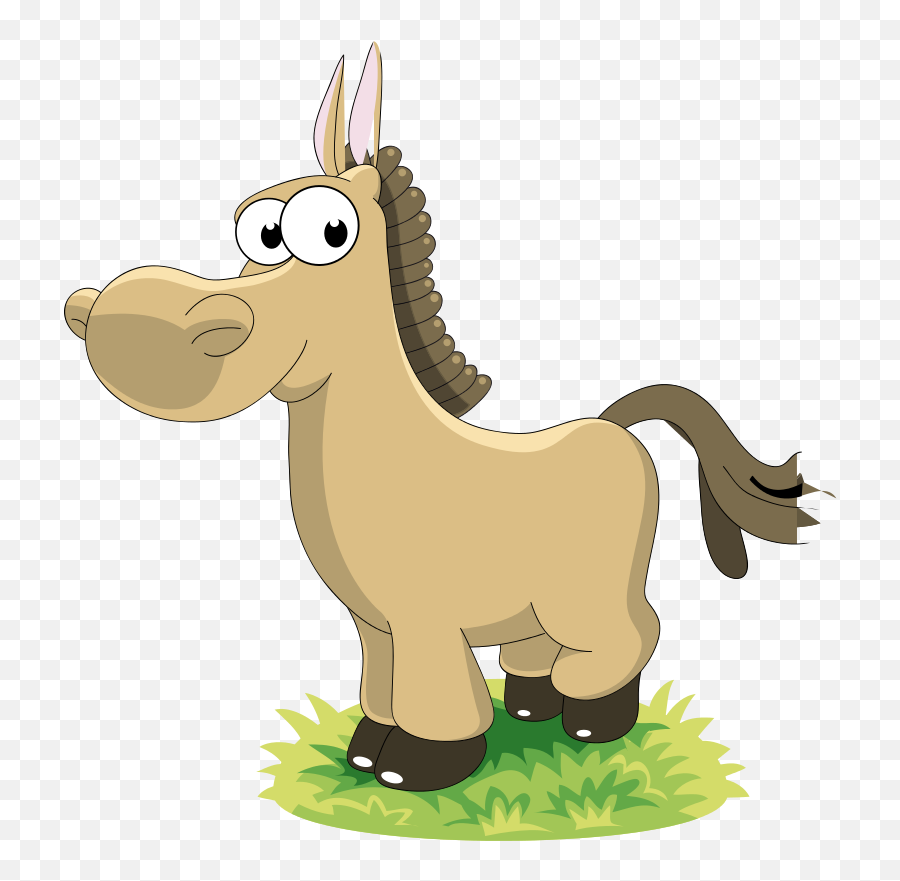 Download Pony Clipart Animated Horse - Transparent Horse Cartoon Png Emoji,Pony Clipart