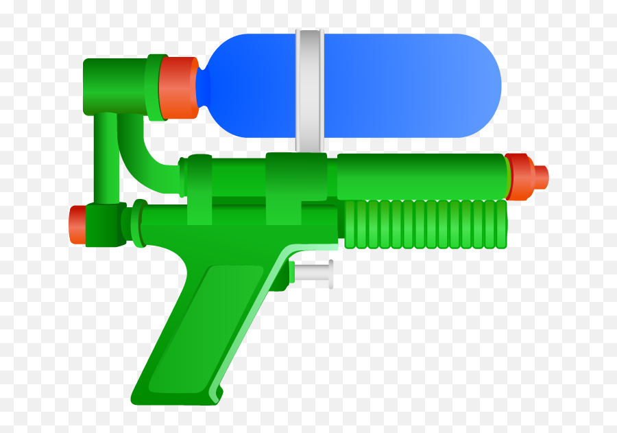 Cartoon Water Gun Png Clipart - Full Size Clipart 5343120 Ios Water Gun Png Emoji,Cartoon Gun Png