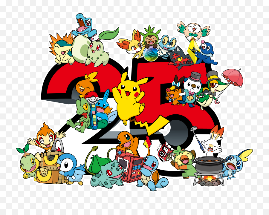 Pokémon Scouts - Pokemon 25th Anniversary Emoji,Pokemon Sword And Shield Logo
