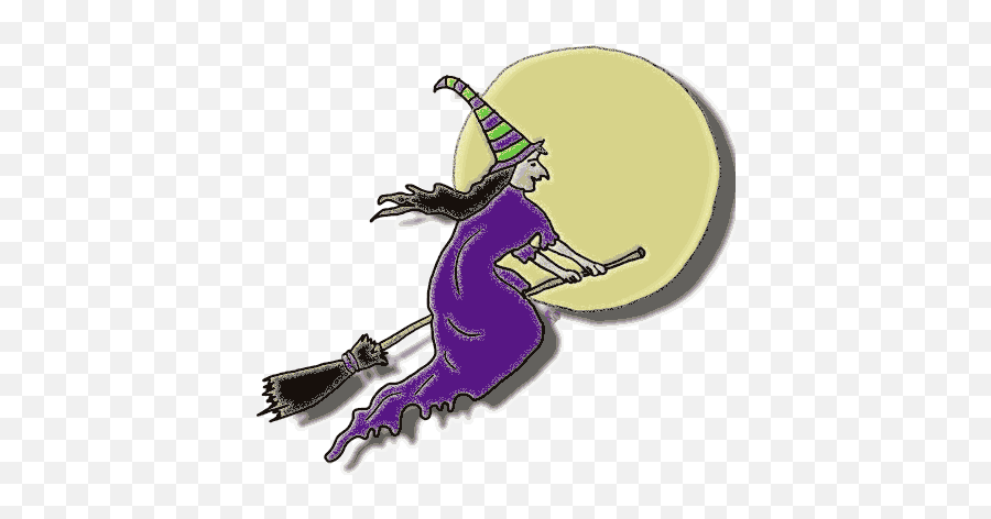 Witch Clipart Halloween Echo Image - Broom Emoji,Witch Clipart