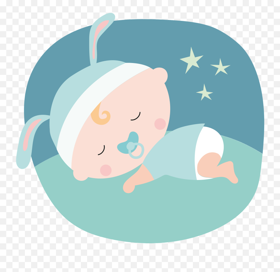 Baby Sleeping Clipart Free Download Transparent Png - Fictional Character Emoji,Sleeping Baby Clipart