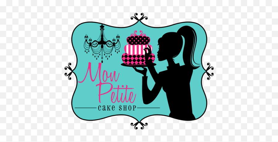 Mon Petite Cake Shop Emoji,Bakery Logo Ideas