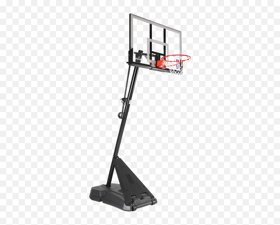 Picture Of A Basketball Hoop - Spalding Hercules Acrylic Portable Basketball Court Png Emoji,Basketball Hoop Clipart