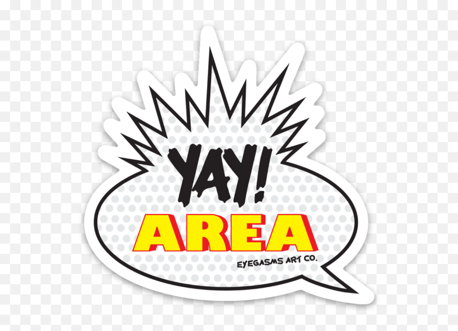 Yay Area 1 Sticker Emoji,Storenvy Logo