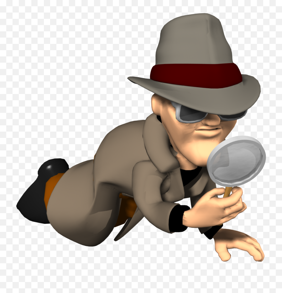 Detective Clipart Print Clip Art - Detective Png Emoji,Detective Clipart