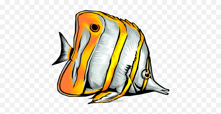 Tropical Fish Royalty Free Vector Clip Art Illustration Emoji,Cartoon Fish Clipart