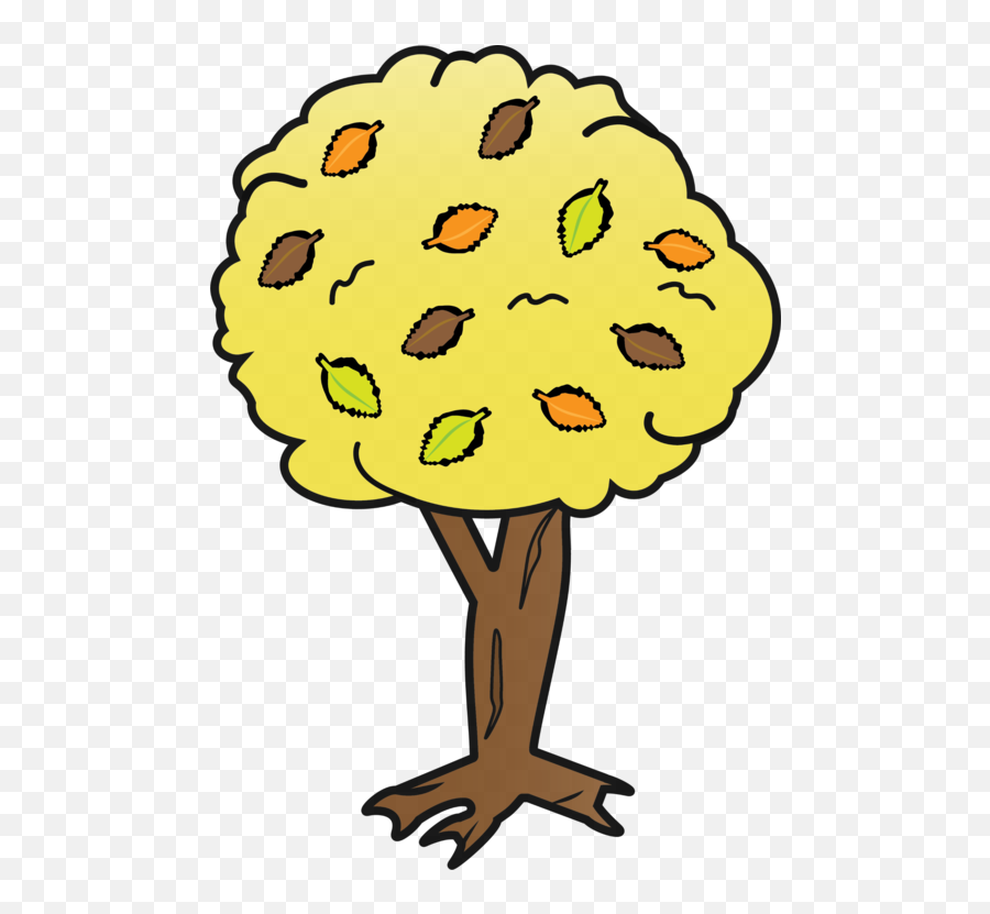 Human Behaviorplantflower Png Clipart - Royalty Free Svg Png Clipart Yellow Tree Emoji,Human Clipart