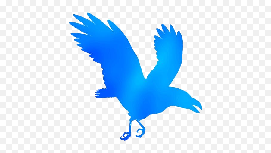 Raven Png Image Pngimages - Blue Raven Transparent Flying Emoji,Raven Clipart
