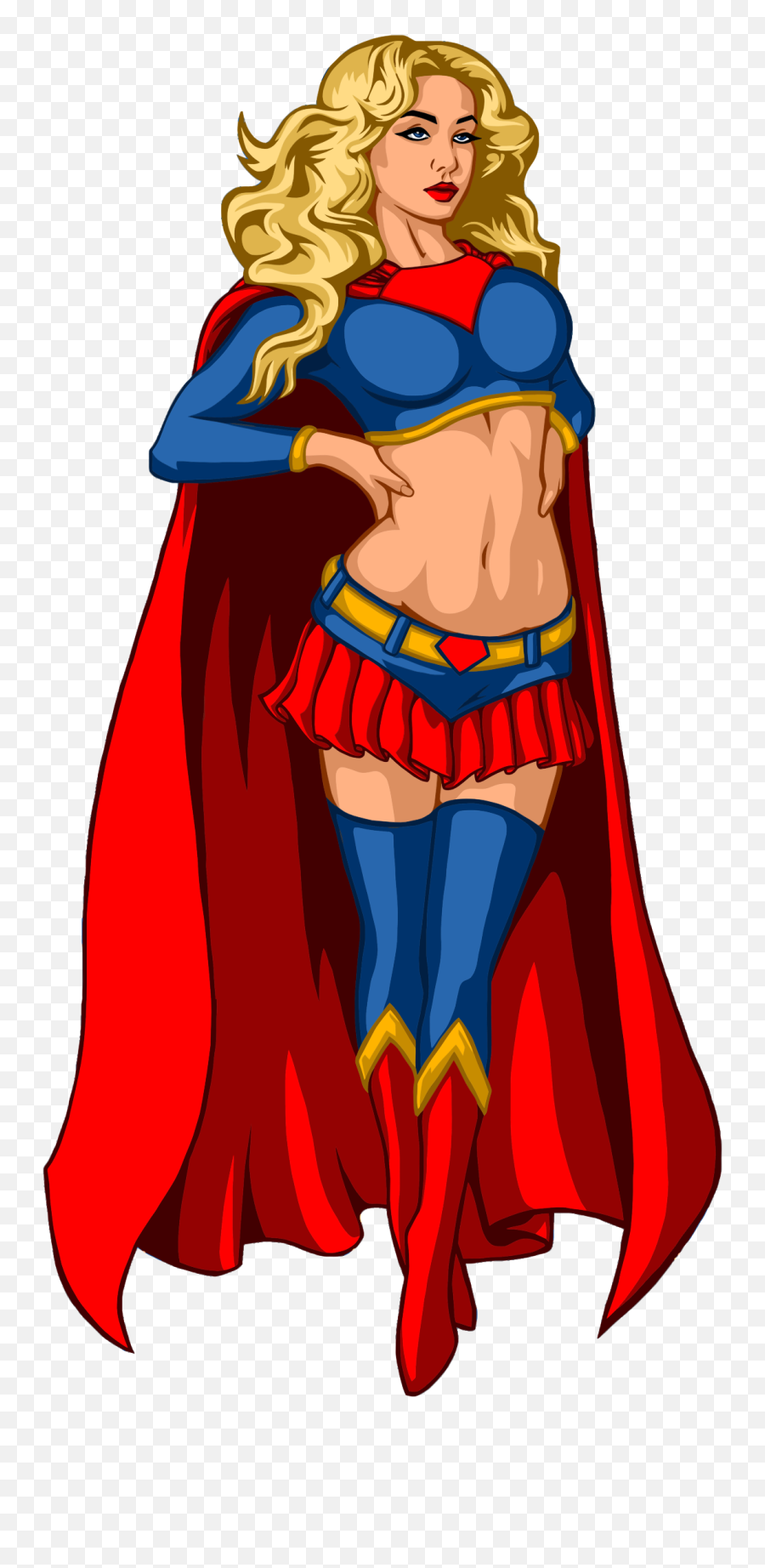 Big Image - Female Public Domain Superheroes Clipart Full Female Superhero Clipart Emoji,Public Domain Clipart